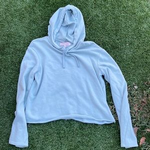 Cropped Hooded Sweatshirt